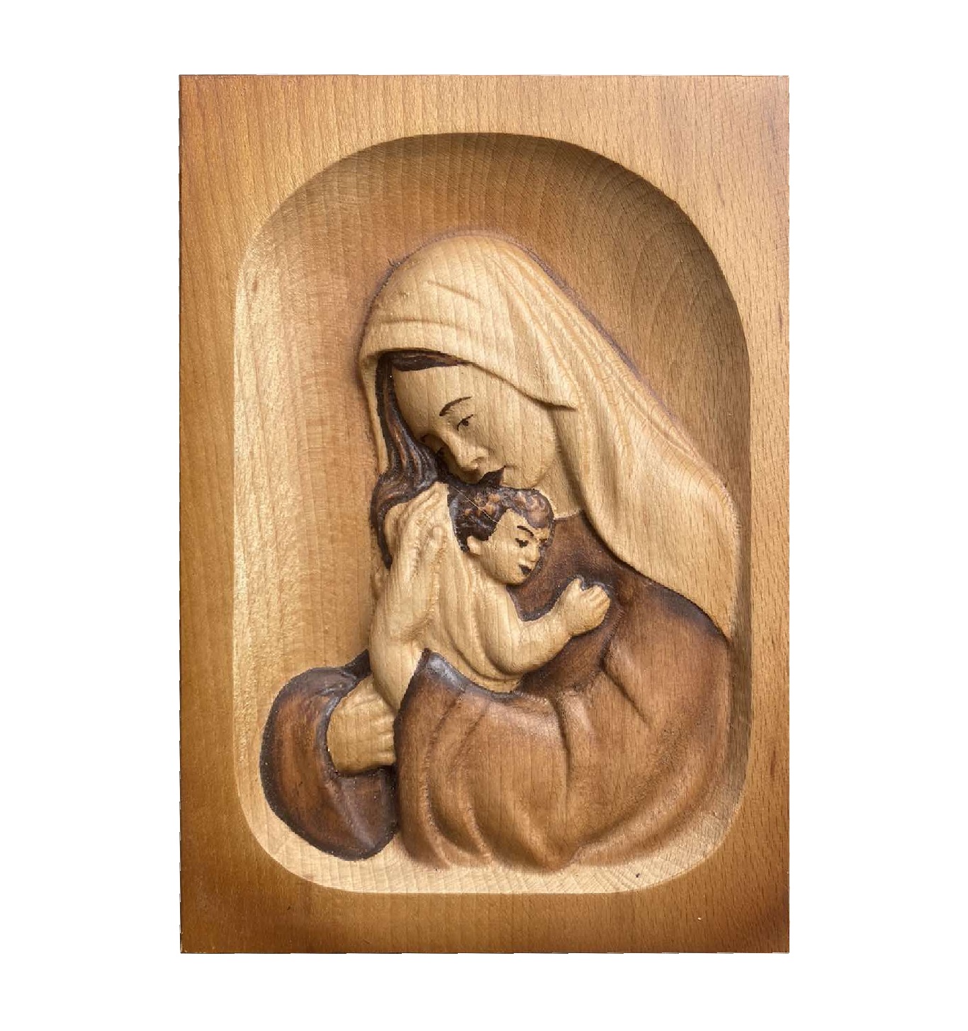 Obraz Panny Marie s Ježíškem 25x15 cm