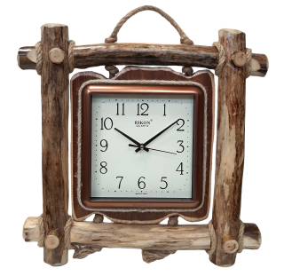 Dřevěné hodiny 40 x 40 cm