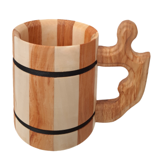 Dřevěný pohár 0,5 L 