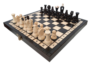 Dřevěné šachy 28,5 x 28,5 cm
