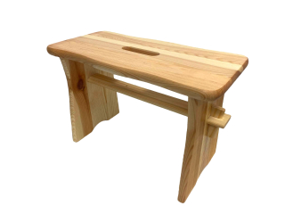 Dřevěný stoleček malý, světlý 39x19x25 cm