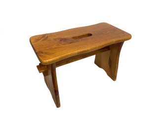 Dřevěný stoleček malý, tmavý 39x19x25 cm