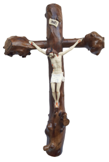 Kříž s Ježíšem 46x27 cm
