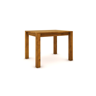 Dubový stůl 100 x 80 cm , jantarový