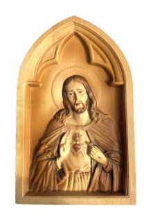Dřevěný obraz Pána Ježíše 25x15cm
